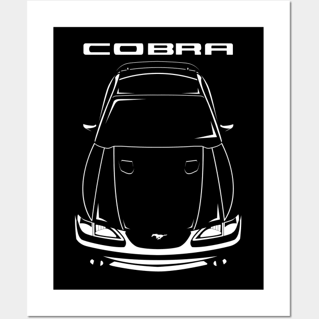 Ford Mustang Cobra 1994-1998 Wall Art by V8social